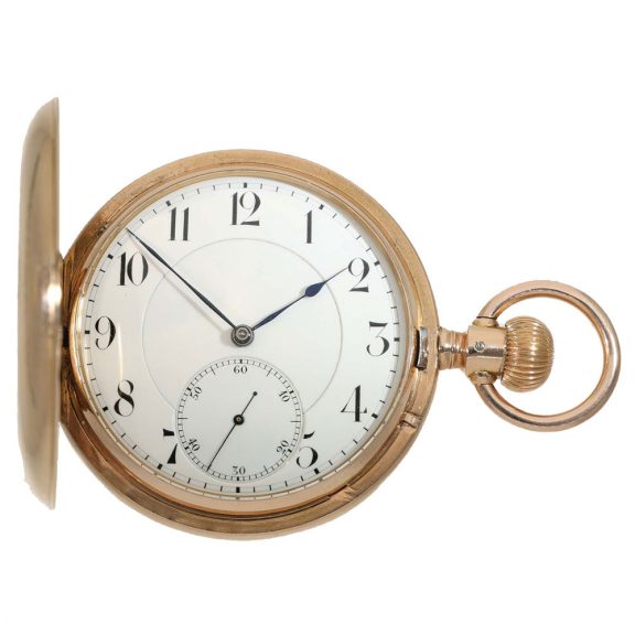 German 18K gold hunting cased quality 1A pocket watch Circa 1880 German 18K gold hunting cased quality 1A pocket watch Circa 1880