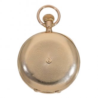 German 18K gold hunting cased quality 1A pocket watch Circa 1880