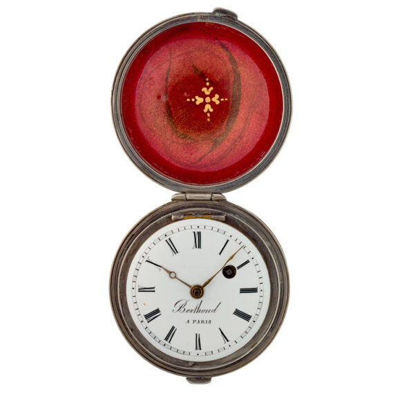 A French verge watch with an enamel Portrait Circa 1800 A French verge watch with an enamel Portrait Circa 1800