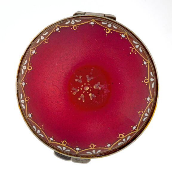 A French verge watch with an enamel Portrait Circa 1800 A French verge watch with an enamel Portrait Circa 1800