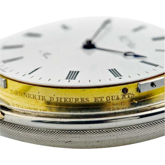 French grande and petite sonnerie pocket watch Circa 1838 French grande and petite sonnerie pocket watch Circa 1838