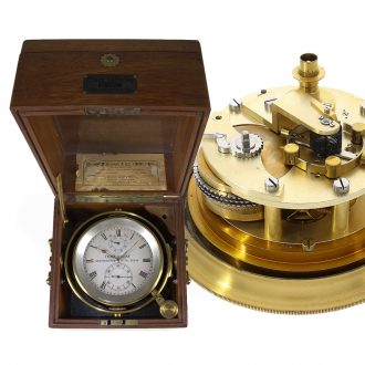 German Glashütte chronometer of the German Navy Circa 1925