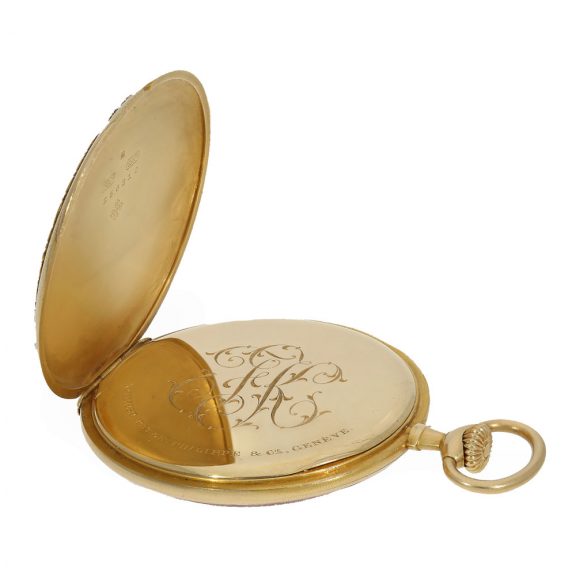 Swiss 18 carat gold and enamel high relief lever watch Circa 1907 Swiss 18 carat gold and enamel high relief lever watch Circa 1907