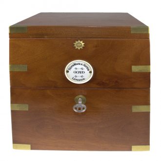 English deck chronometer with eight day movement Circa 1920