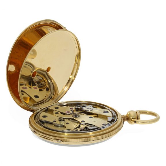 Swiss 18 carat gold historically important Lépine watch Circa 1842 Swiss 18 carat gold historically important Lépine watch Circa 1842