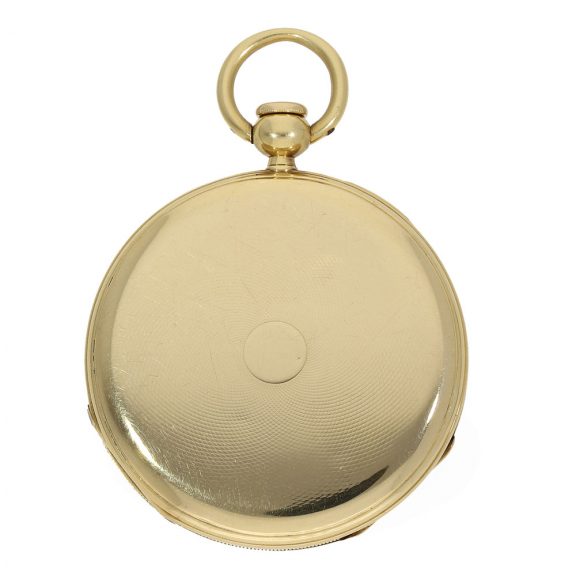 Swiss 18 carat gold historically important Lépine watch Circa 1842 Swiss 18 carat gold historically important Lépine watch Circa 1842