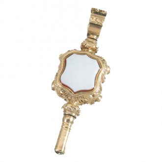 Swiss 18K gold hunting cased lever pocket watch Circa 1860