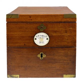 English brass marine deck chronometer marked “One day” Circa 1812
