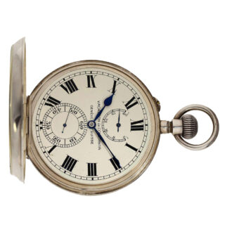Swiss silver experimental deck chronometer “Especially Good” Circa 1919