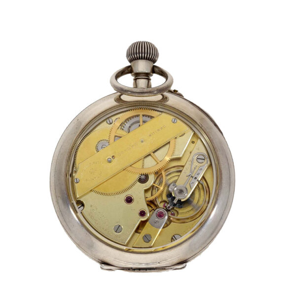 Swiss silver experimental deck chronometer “Especially Good” Circa 1919 Swiss silver experimental deck chronometer “Especially Good” Circa 1919