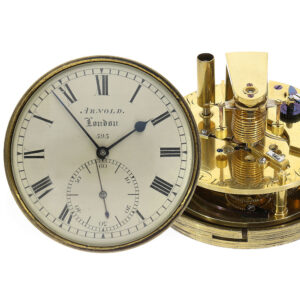 English round brass case so called box chronometer Circa 1824