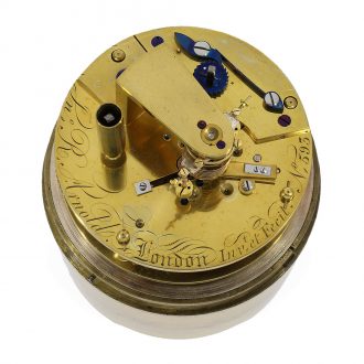 English round brass case so called box chronometer Circa 1824