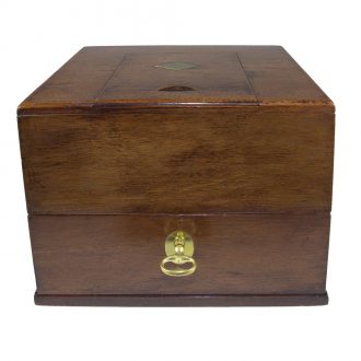 French brass deck chronometer with chronometer escapement Circa 1839