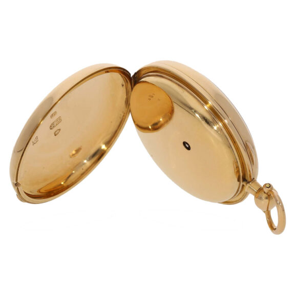 English 18 carat gold John Arnold type chronometer Circa 1813 English 18 carat gold John Arnold type chronometer Circa 1813