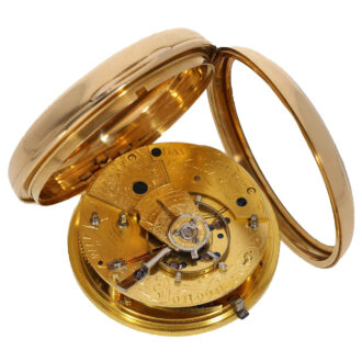 English 18 carat gold John Arnold type chronometer Circa 1813