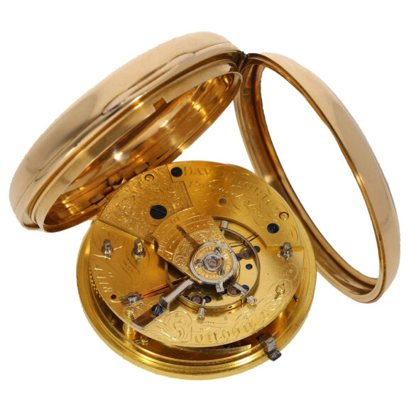 English 18 carat gold John Arnold type chronometer Circa 1813 English 18 carat gold John Arnold type chronometer Circa 1813