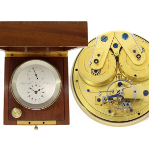 French brass box chronometer 
