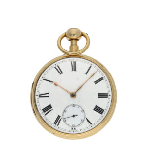 English 18 carat gold precision duplex escapement pocket watch Circa 1822