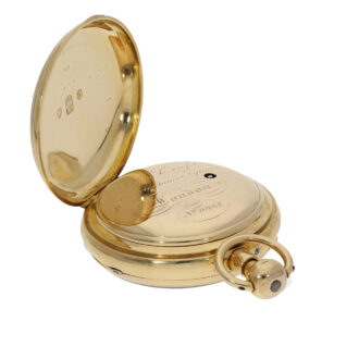 English 18 carat gold precision duplex escapement pocket watch Circa 1822