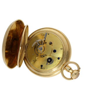English 18 carat gold precision duplex escapement pocket watch Circa 1822