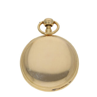 English 18 carat gold precision duplex escapement pocket watch Circa 1822