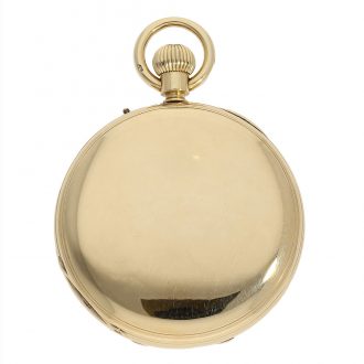 English pocket chronometer with very interesting movement Circa 1875