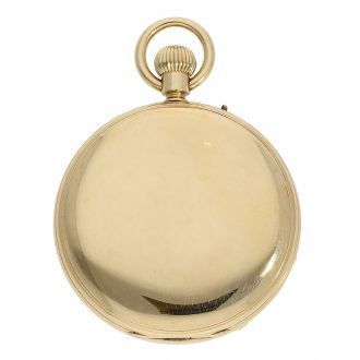 English pocket chronometer with very interesting movement Circa 1875