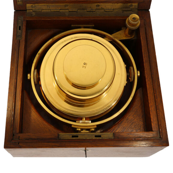 Swiss 18 Carat gold eight day marine chronometer Circa 1931 Swiss 18 Carat gold eight day marine chronometer Circa 1931
