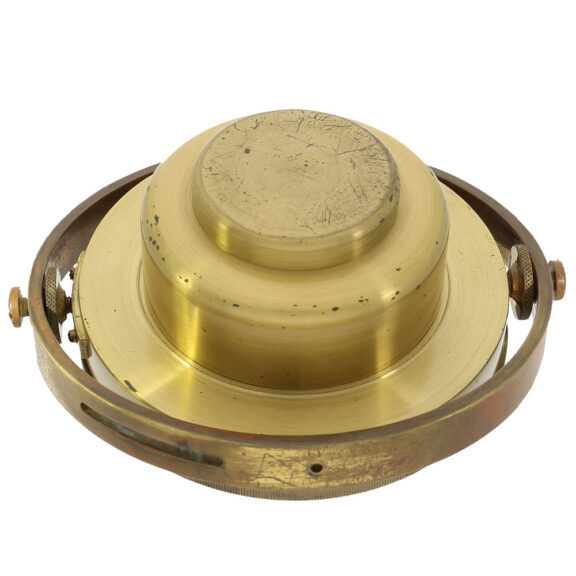 Swiss brass marine chronometer for the American market Circa 1915 Swiss brass marine chronometer for the American market Circa 1915