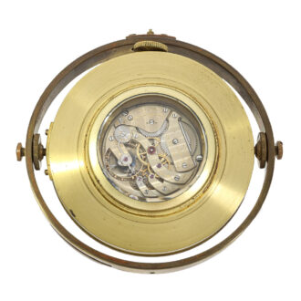 Swiss brass marine chronometer for the American market Circa 1915