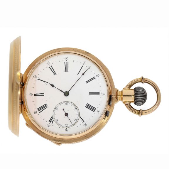 Swiss renaissance pocket watch with chronometer escapement Circa 1880 Swiss renaissance pocket watch with chronometer escapement Circa 1880