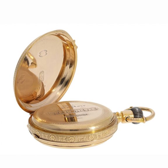 Swiss renaissance pocket watch with chronometer escapement Circa 1880 Swiss renaissance pocket watch with chronometer escapement Circa 1880