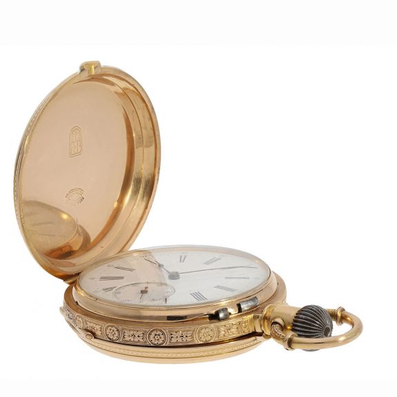 Swiss renaissance pocket watch with chronometer escapement Circa 1880 Swiss renaissance pocket watch with chronometer escapement Circa 1880