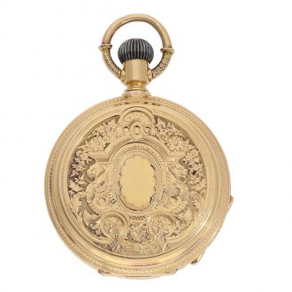 Swiss renaissance pocket watch with chronometer escapement Circa 1880 Swiss renaissance pocket watch with chronometer escapement Circa 1880