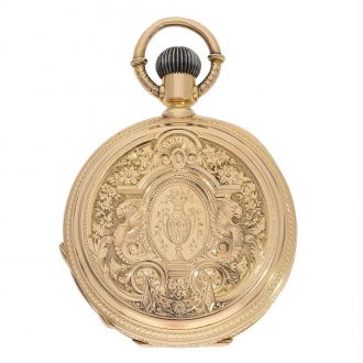 Swiss renaissance pocket watch with chronometer escapement Circa 1880 Swiss renaissance pocket watch with chronometer escapement Circa 1880