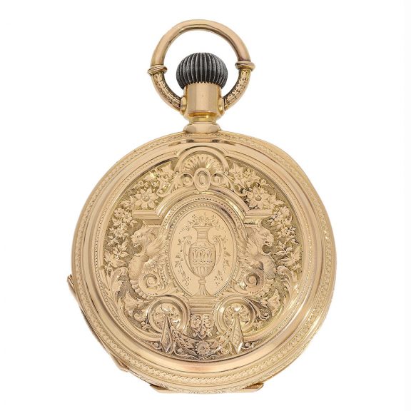 Swiss renaissance pocket watch with chronometer escapement Circa 1880 Swiss renaissance pocket watch with chronometer escapement Circa 1880