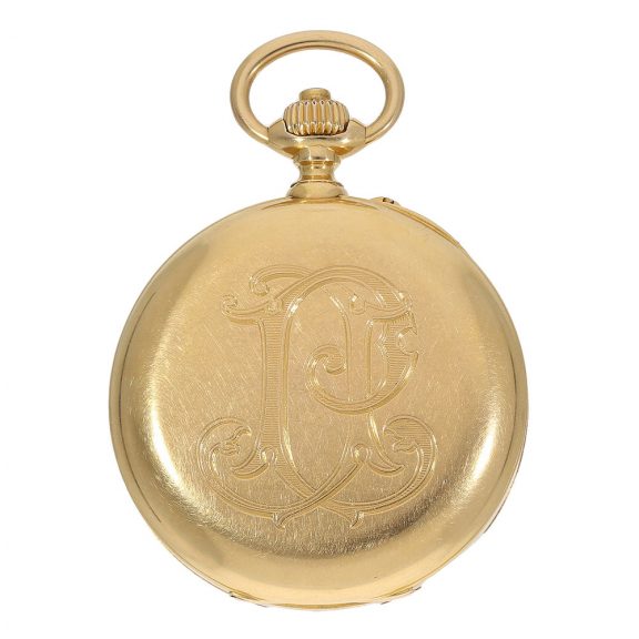 Important French chronometer with chronograph Circa 1890 Important French chronometer with chronograph Circa 1890