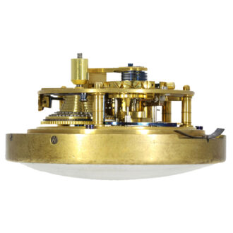 English brass rare expedition chronometer with seconds dial Circa 1841