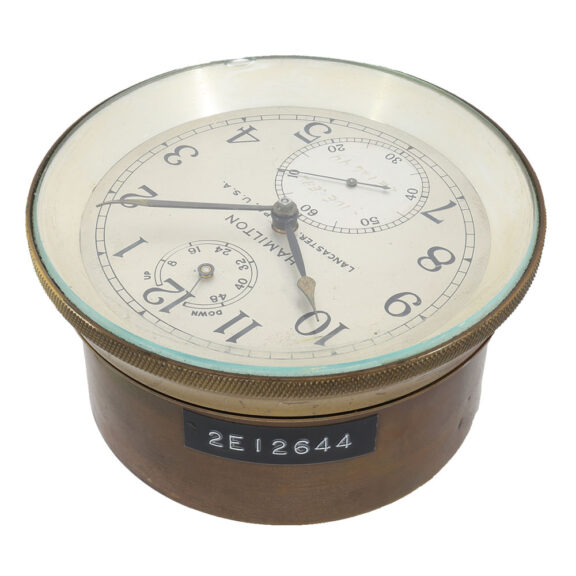 American metal chronometer model 21BC ‘sidereal time’ Circa 1942 American metal chronometer model 21BC ‘sidereal time’ Circa 1942