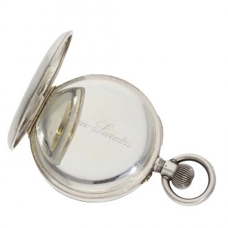Swiss observation chronometer with power reserve Circa 1908