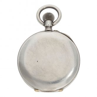 Swiss observation chronometer with power reserve Circa 1908