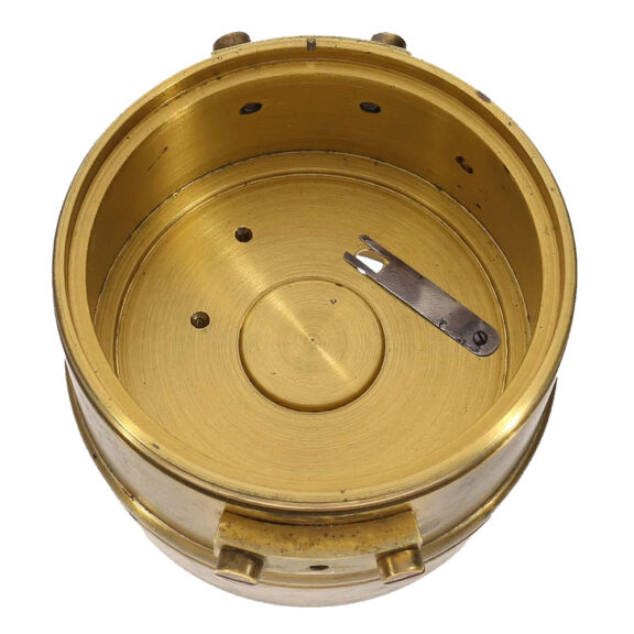 English brass early small eight day chronometer Circa 1795 English brass early small eight day chronometer Circa 1795