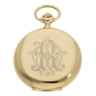 Swiss observatory chronometer 1st class in gold Circa 1912