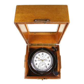 German bakelite military marine chronometer Circa 1940