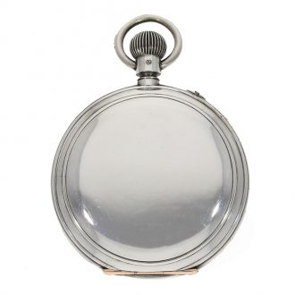 German silver large deck watch with lever escapement Circa 1920