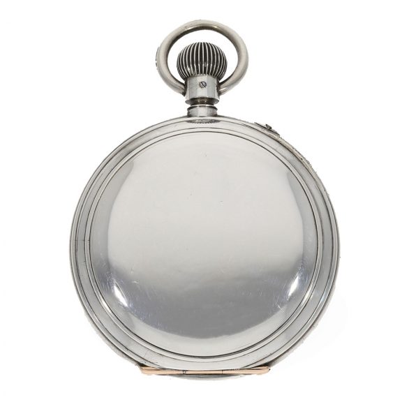 German silver large deck watch with lever escapement Circa 1920 German silver large deck watch with lever escapement Circa 1920