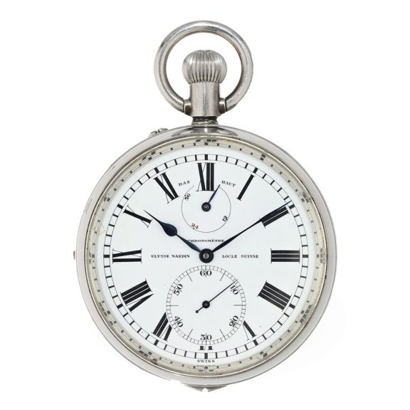 Swiss steel extremely rare “sidereal time” chronometer Circa 1954