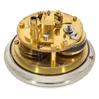German Kriegsmarine chronometer in mahogany box Circa 1940