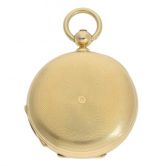Swiss pocket watch with retrograde perpetual calendar Circa 1860