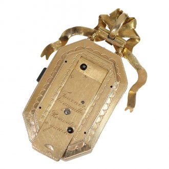 Swiss 18K gold repeating Jacquemart automaton Circa 1810